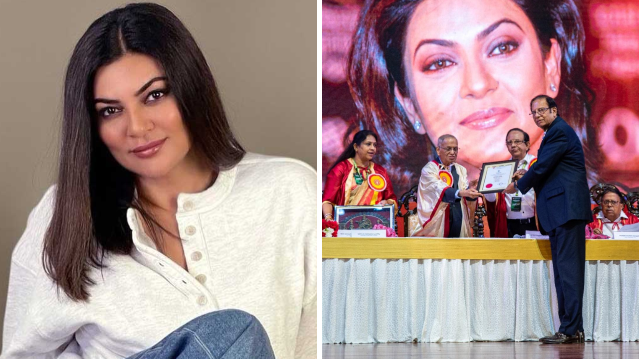 Sushmita Sen Receives Honorary Doctorate