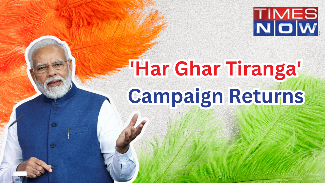 'Har Ghar Tiranga' movement is here.