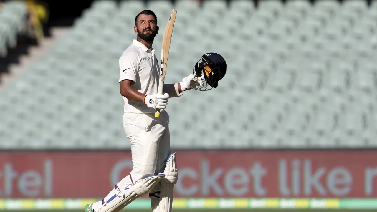 Cheteshwar Pujara has slammed two centuries for Sussex