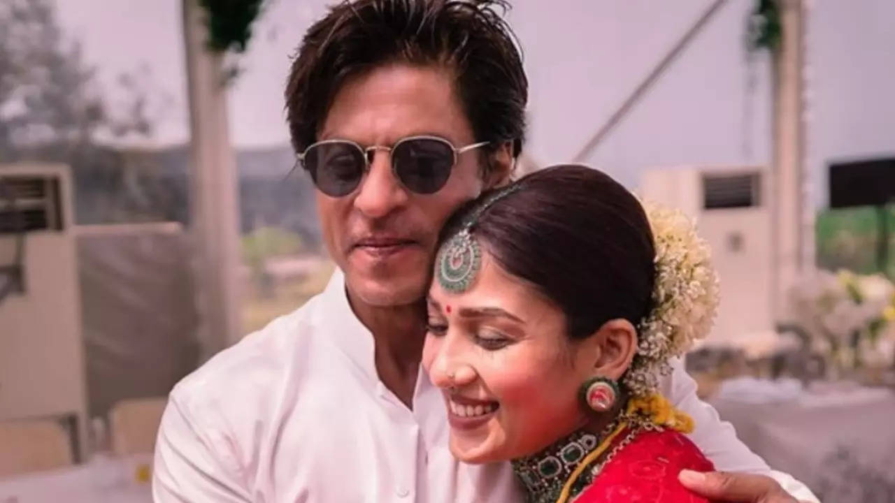 Shah Rukh Khan and Nayanthara