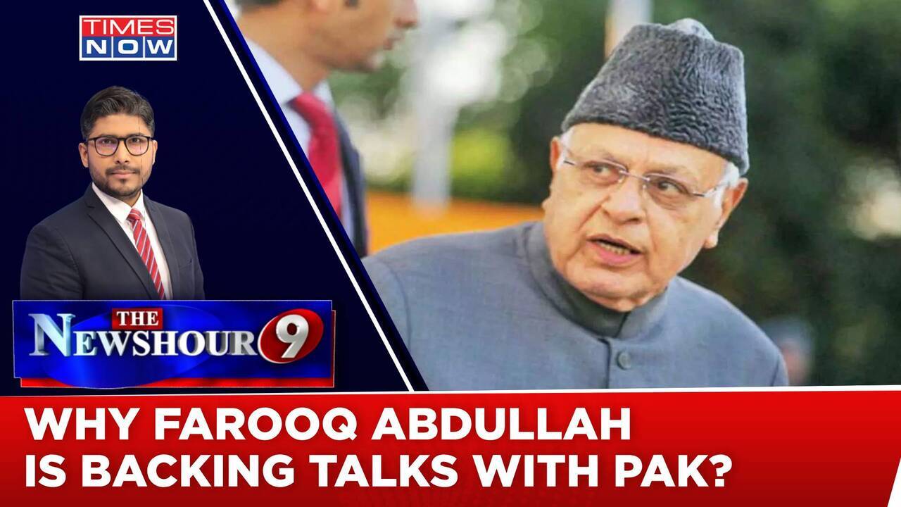 Farooq Abdullah Begs For Talks With Pakistan But Not A Word Against Pak ...