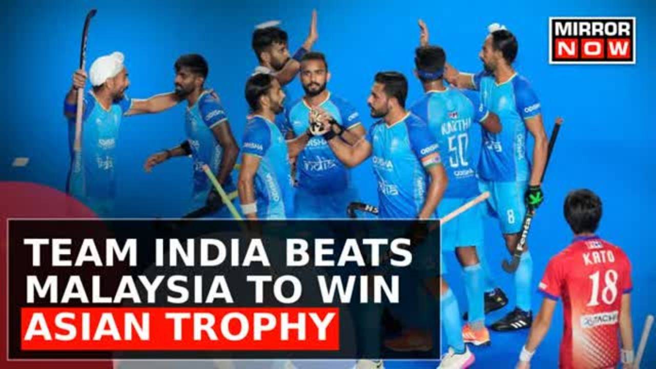 India's Hockey Glory Shines Fourth Asian Championship Trophy Triumph