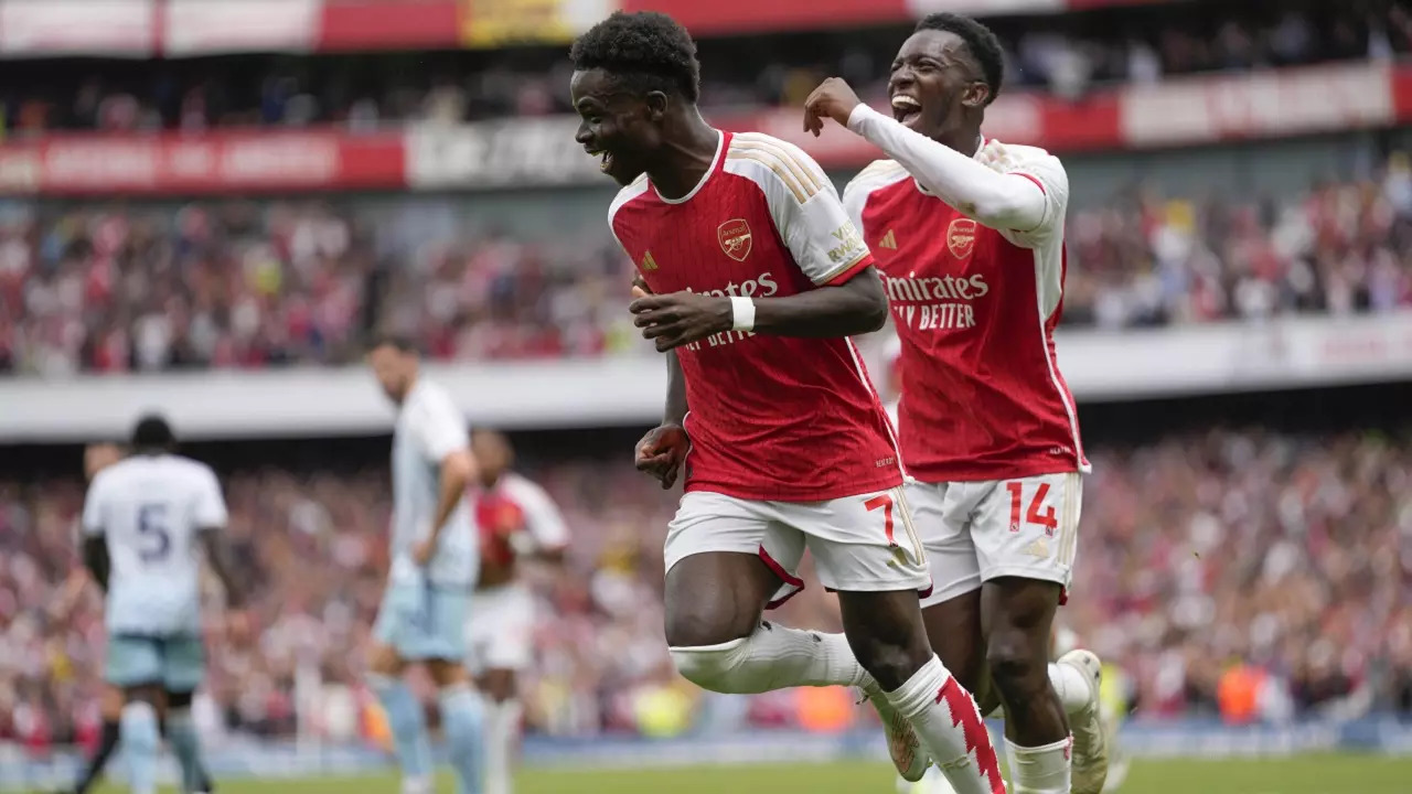 Premier League: Arsenal Begin Campaign With Win Vs Nottingham Forest, Newcastle Thrash Aston Villa 5-1