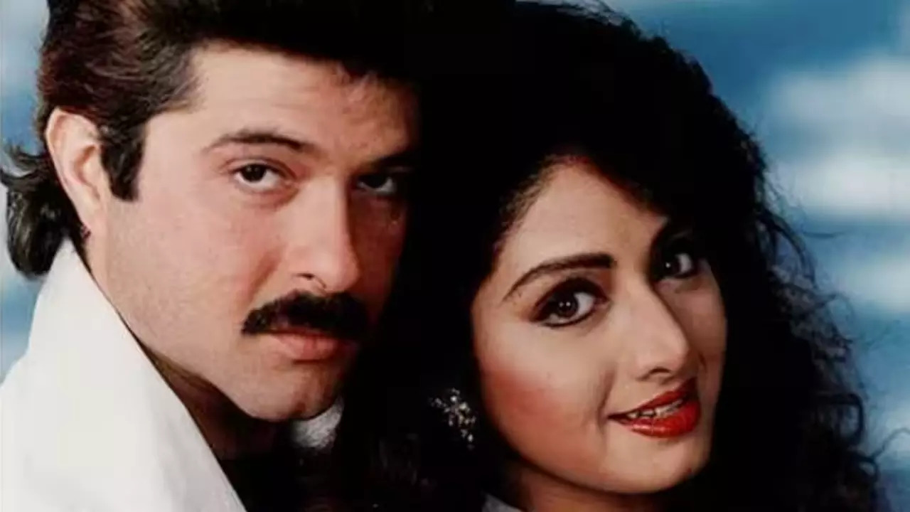 Anil Kapoor with Sridevi