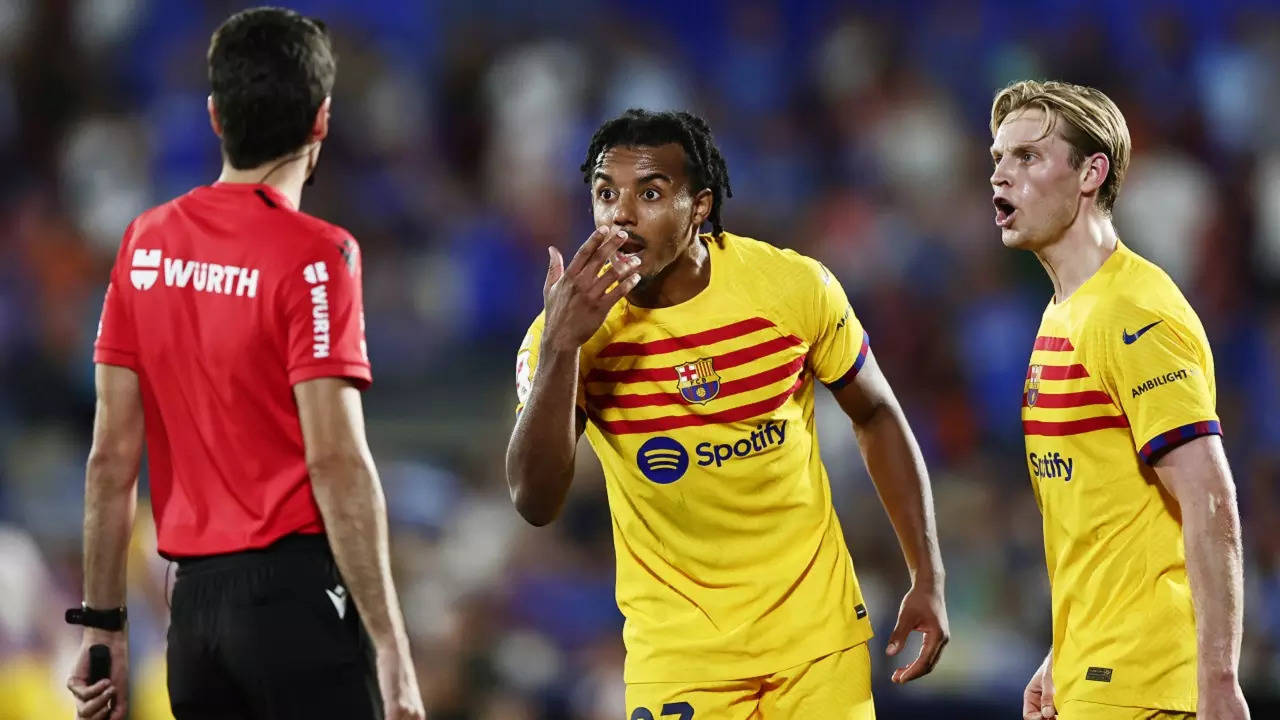 La Liga 2023/24: Barcelona Held By Getafe In Feisty Goalless Draw That Saw Three Red Cards