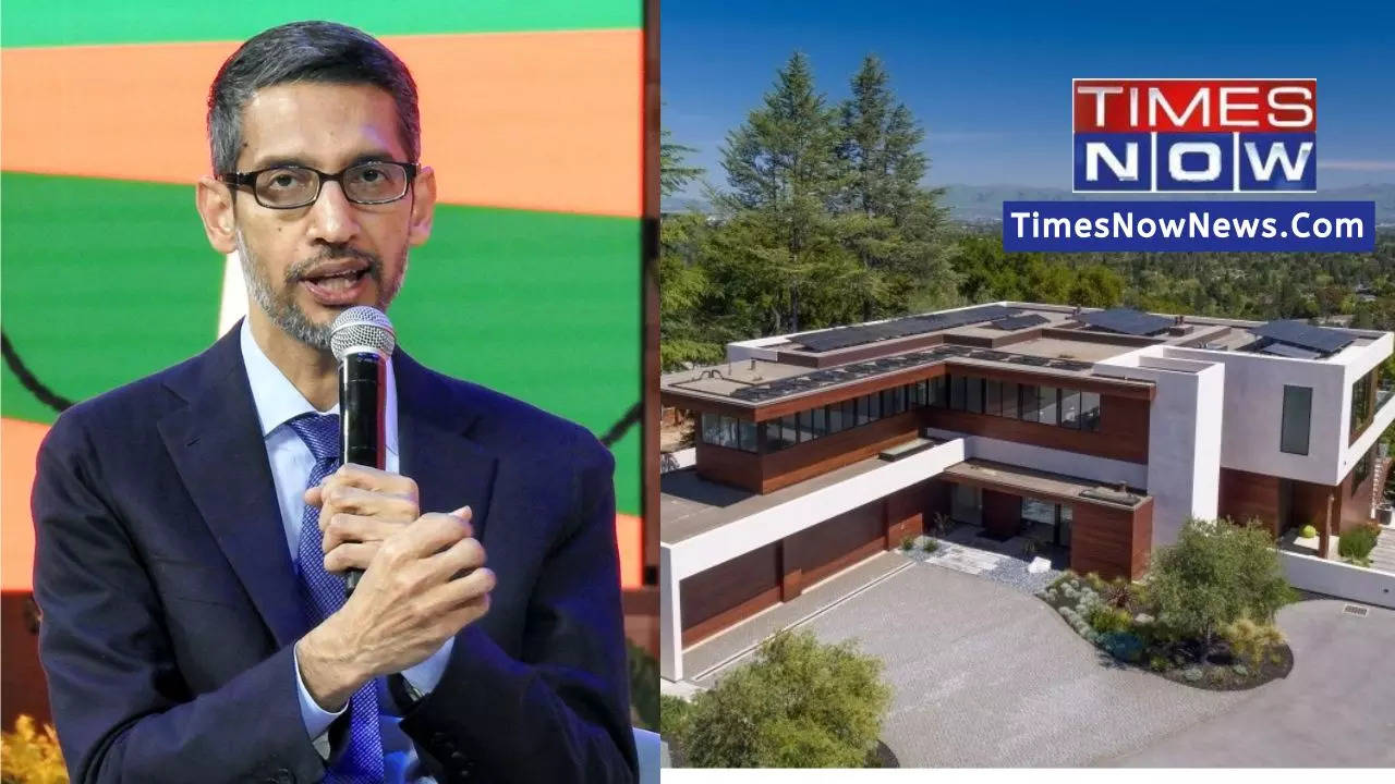 Sundar Pichai S House In California Google CEO Has An Ultra Luxurious Mansion Location Price