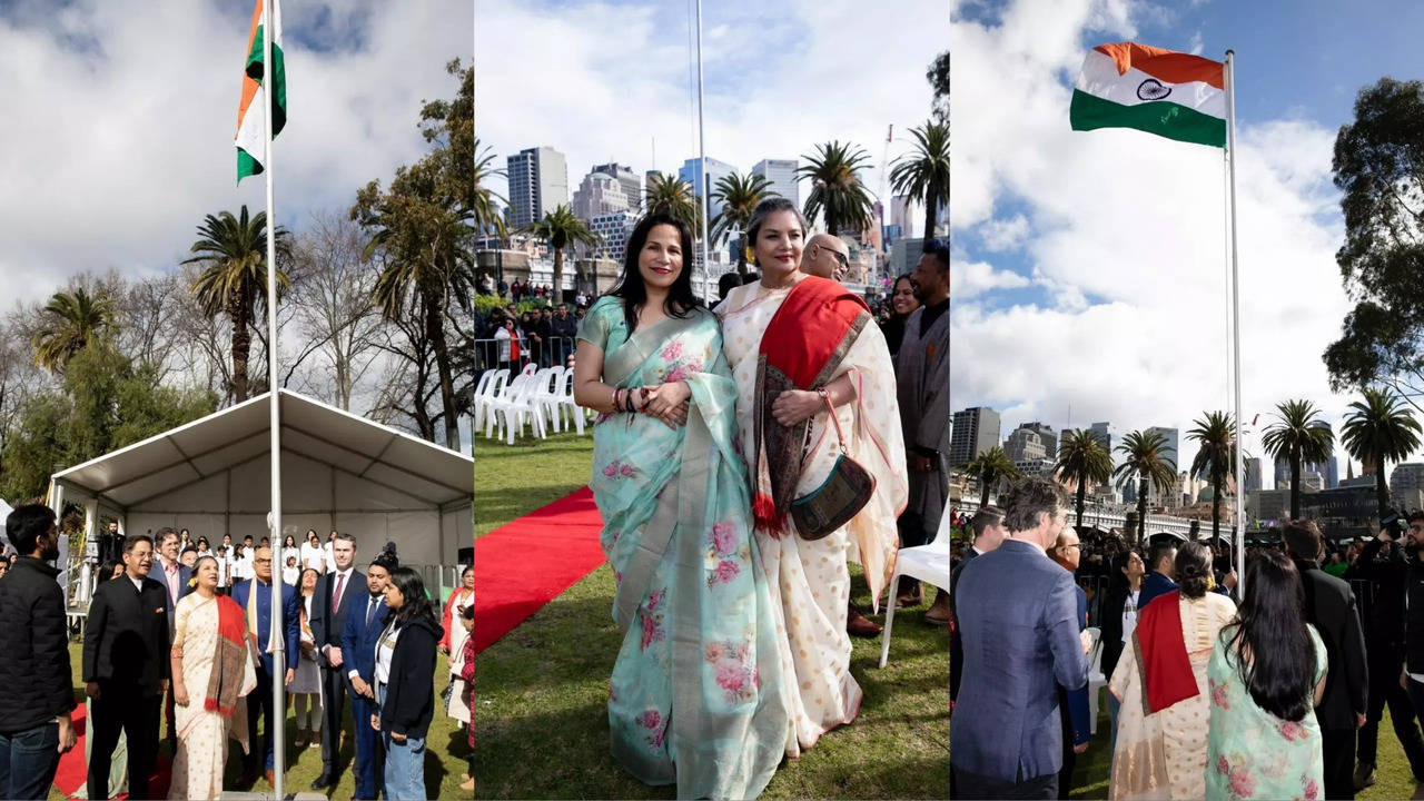 Shabana Azmi Celebrates 76th Indian Independence Day at IFFM 2023