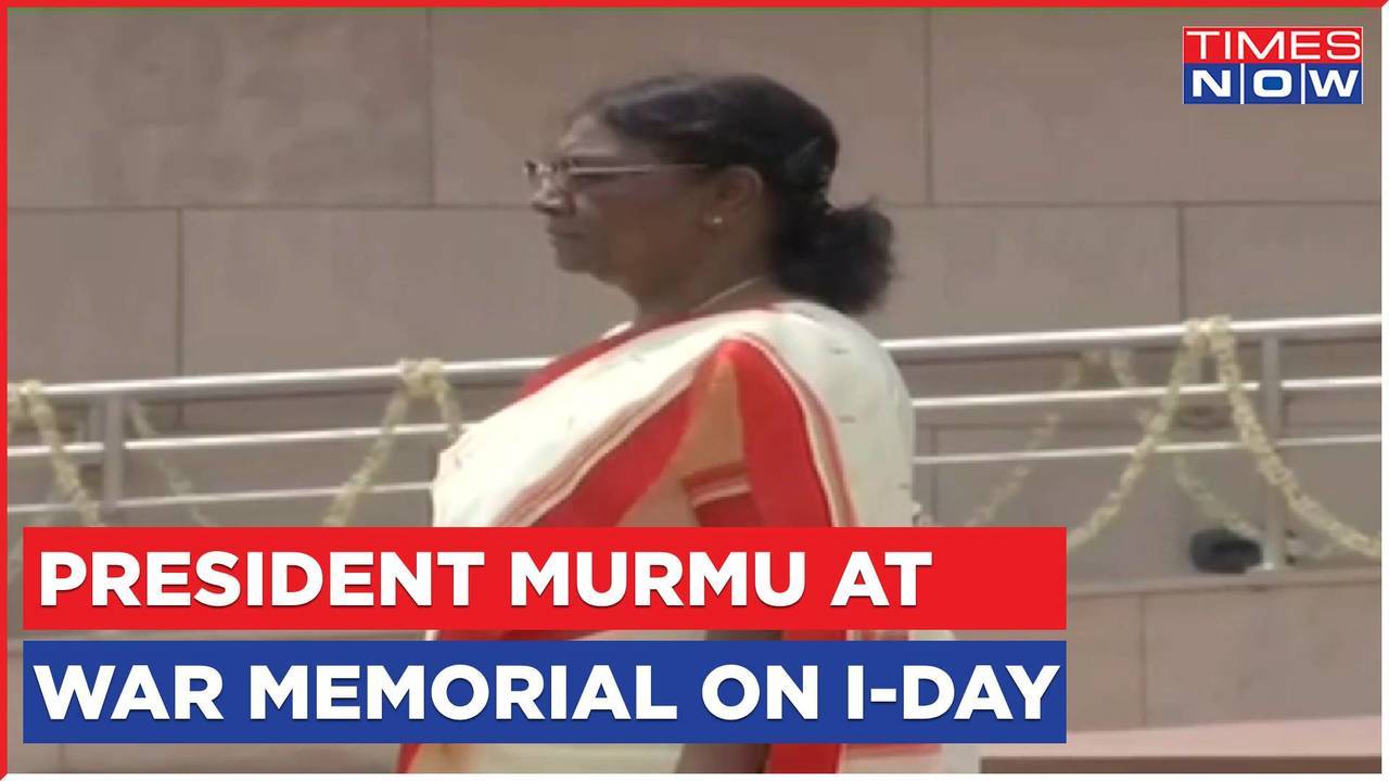 President Droupadi Murmu Pays Tribute At The National War Memorial ...