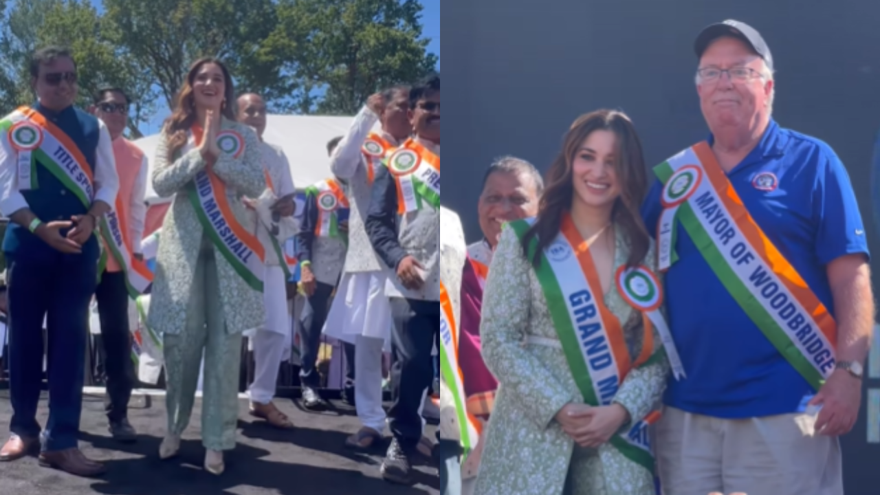 Jailer Star Tamannaah Bhatia Represents India At Independence Day Parade In New Jersey. WATCH