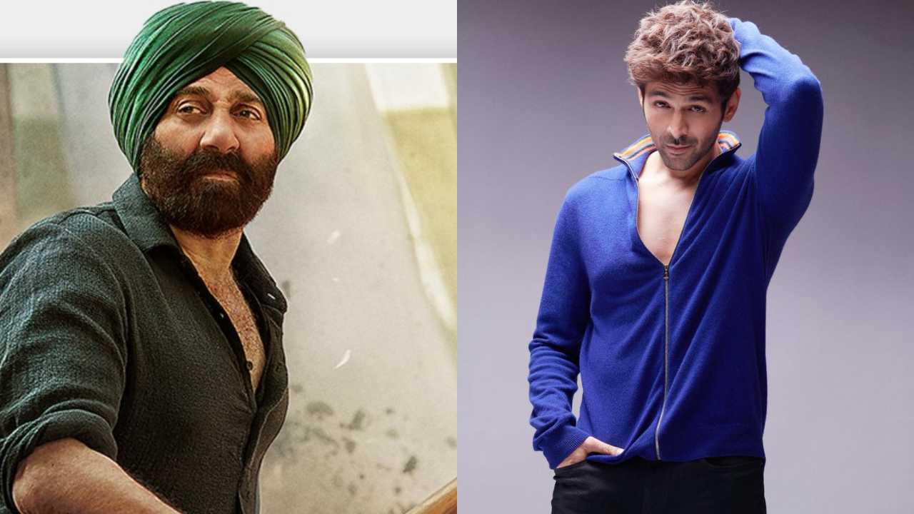 Fanboy Kartik Aaryan SCREAMS For Sunny Deol Aka Tara Singh As He Shares Iconic Handpump Scene From Gadar 2. WATCH