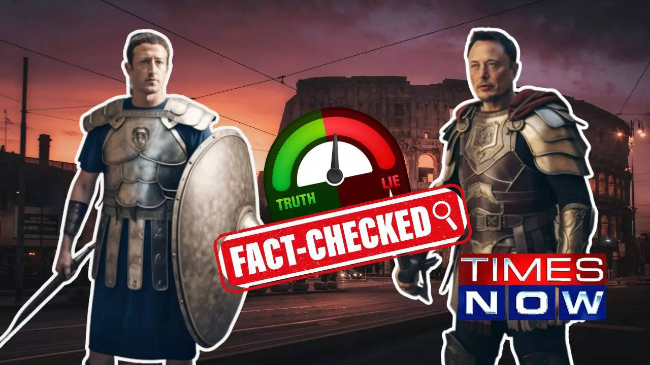 Musk vs Zuckerberg: Colosseum Conundrum Fact Checked by Users