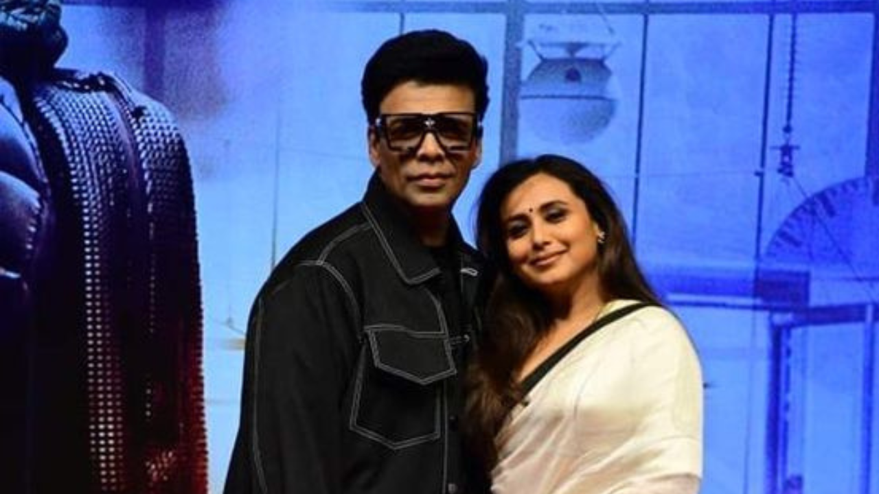 Rani Mukerji Turns Emotional About Karan Johar In Melbourne