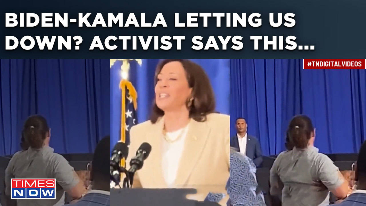 Climate Activist Heckles Kamala Harris’s Speech, Asks US VP If She ...