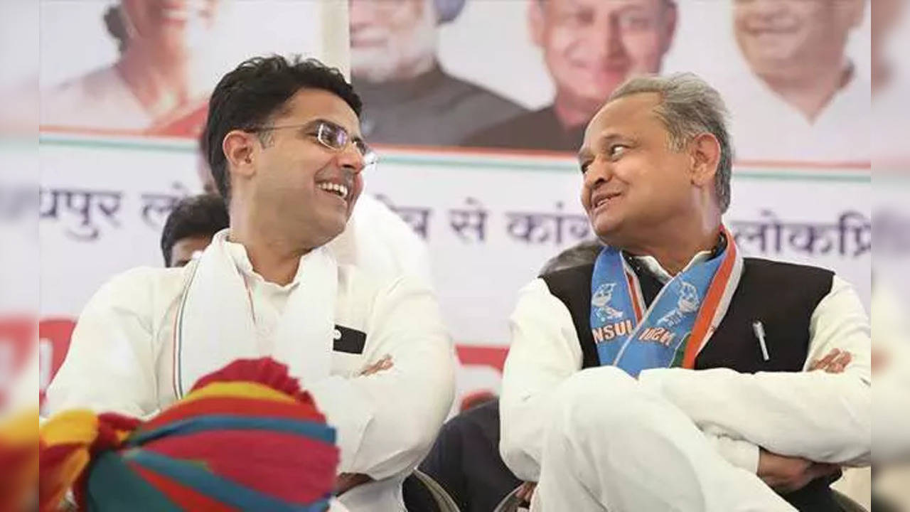 Sachin Pilot and Ashok Gehlot