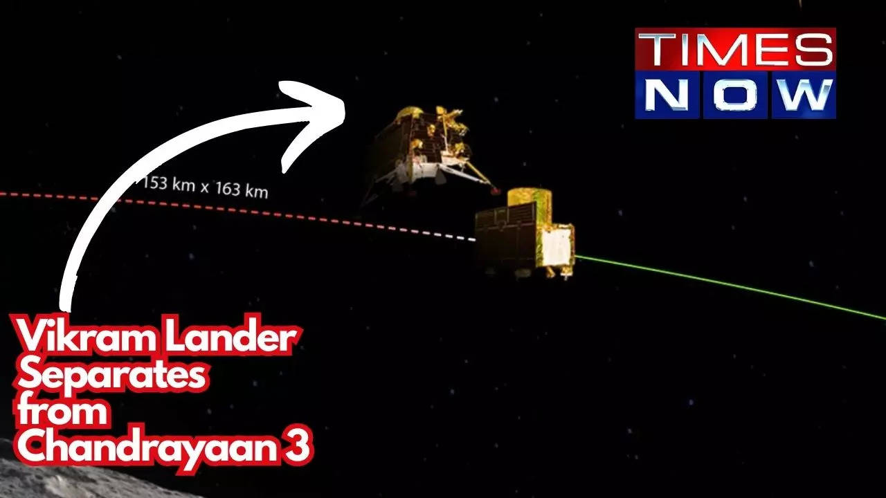 A New Dawn in Lunar Exploration: Vikram Lander Detaches