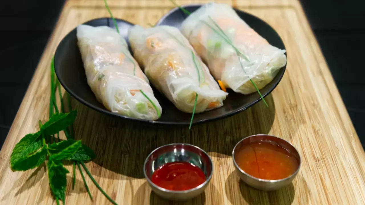 Rice paper rolls