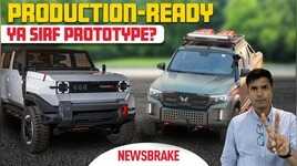 Mahindra UNVEILS Thar Electric  Scorpio N Pik Up concept  Times Drive Newsbrake