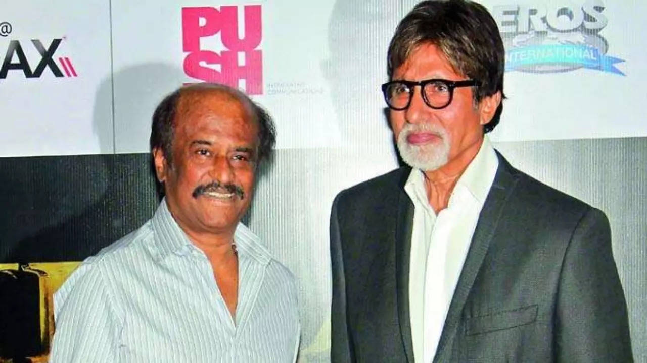 Amitabh Bachchan and Rajinikanth