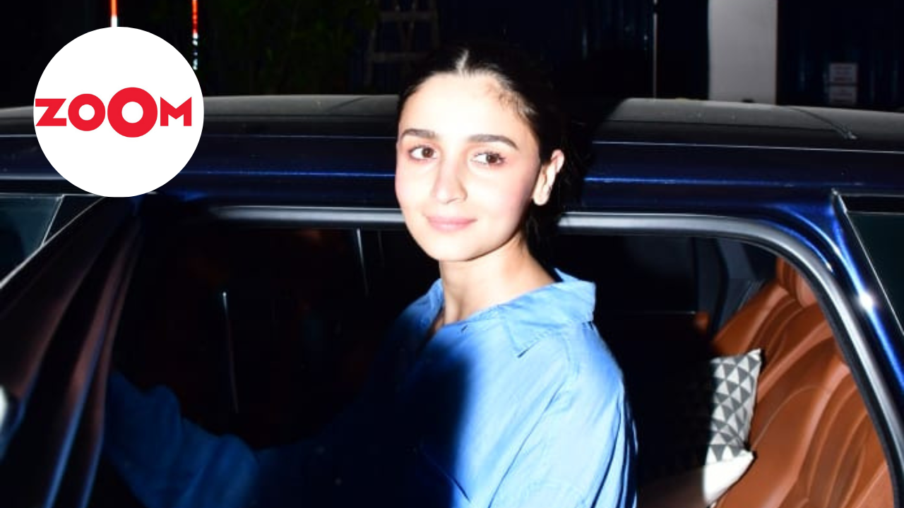 EXCL PICS! Alia Bhatt Looks Fresh As A Daisy As She Steps Out Sans Makeup In Denim On Denim Fit 