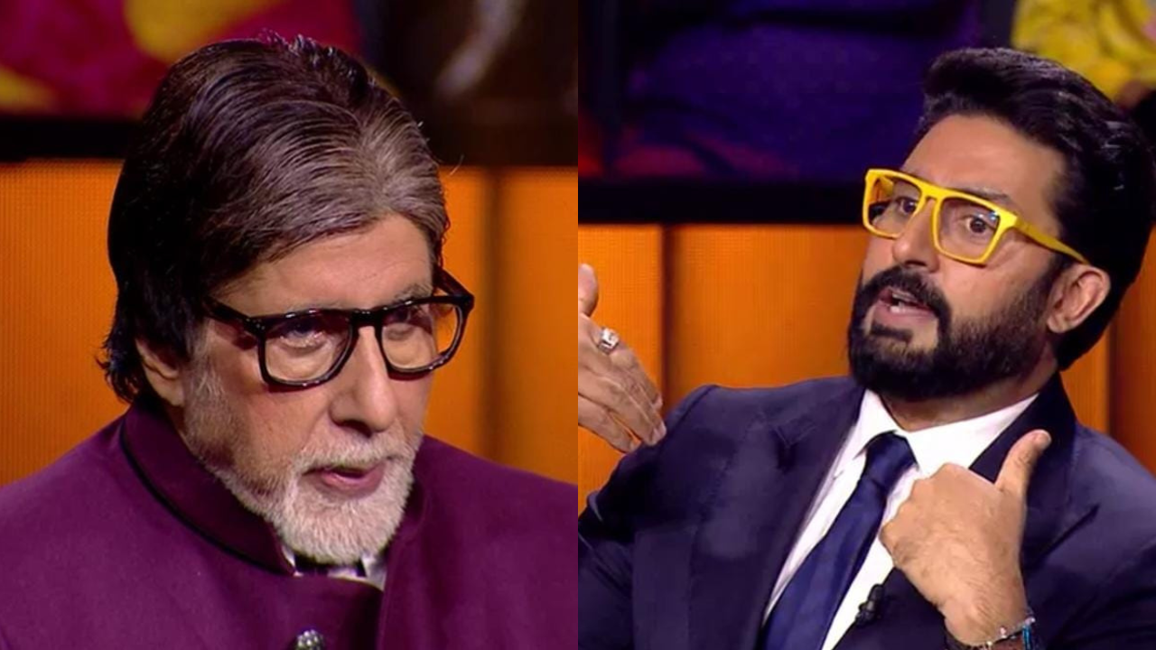 Kaun Banega Crorepati 15: Abhishek Turns Host, Papa Amitabh Bachchan ...