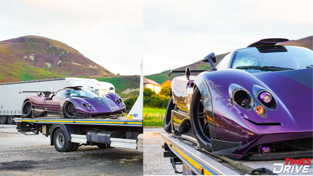 Lewis Hamilton's $11 Million Pagani Zonda Totalled By New Owner