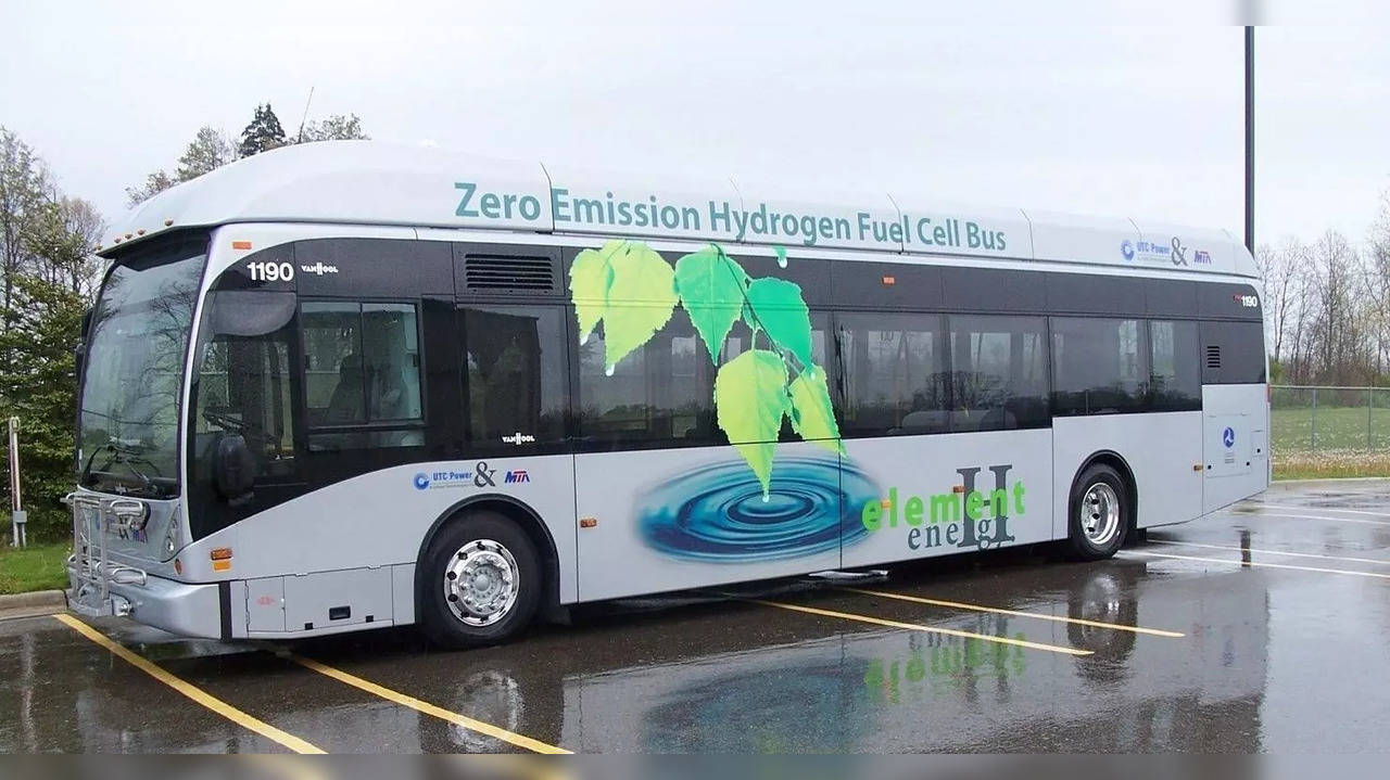 Representational File Image of a Hydrogen Fuel Cell Bus