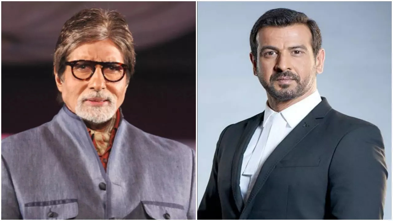 Amitabh Bachchan and Ronit Roy