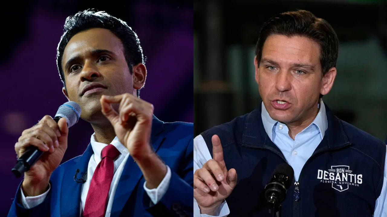 Vivek Ramaswamy Tied At 2nd Spot With Florida Governor In GOP Primary