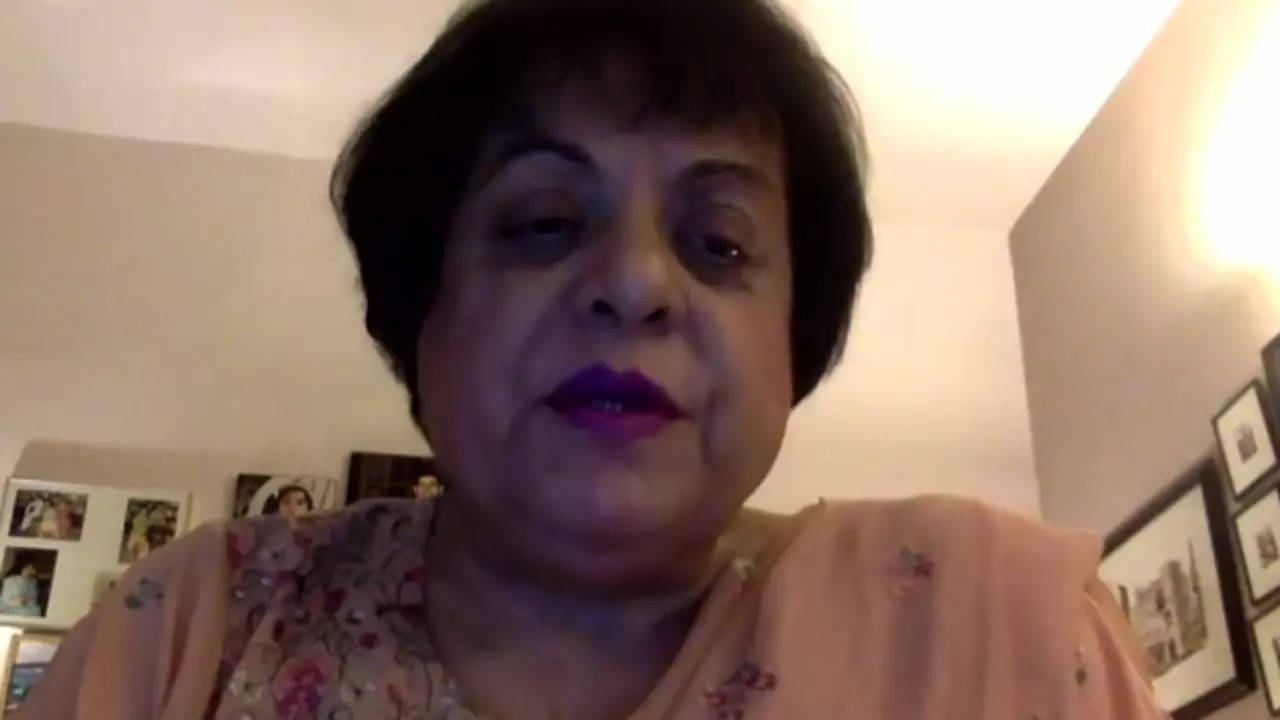 Former Pakistan minister Shireen Mazari