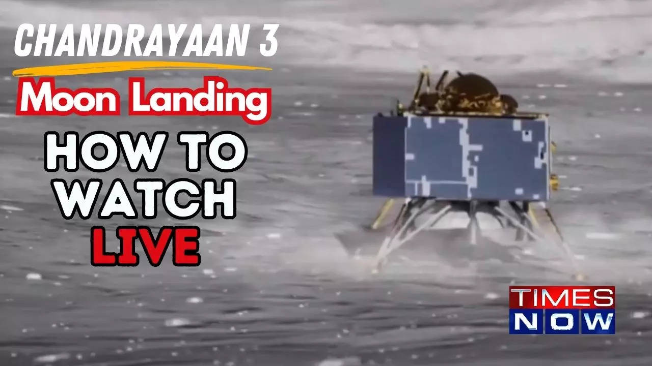 Countdown to Triumph: How to Join the Spectacle of India's Chandrayaan 3 Landing on the Moon!