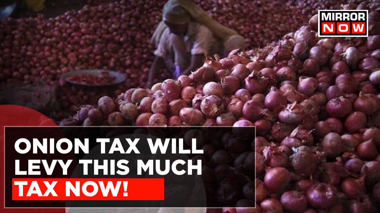 Tax Imposed On Export Of Onions To Check Price Rise; Big Boost To