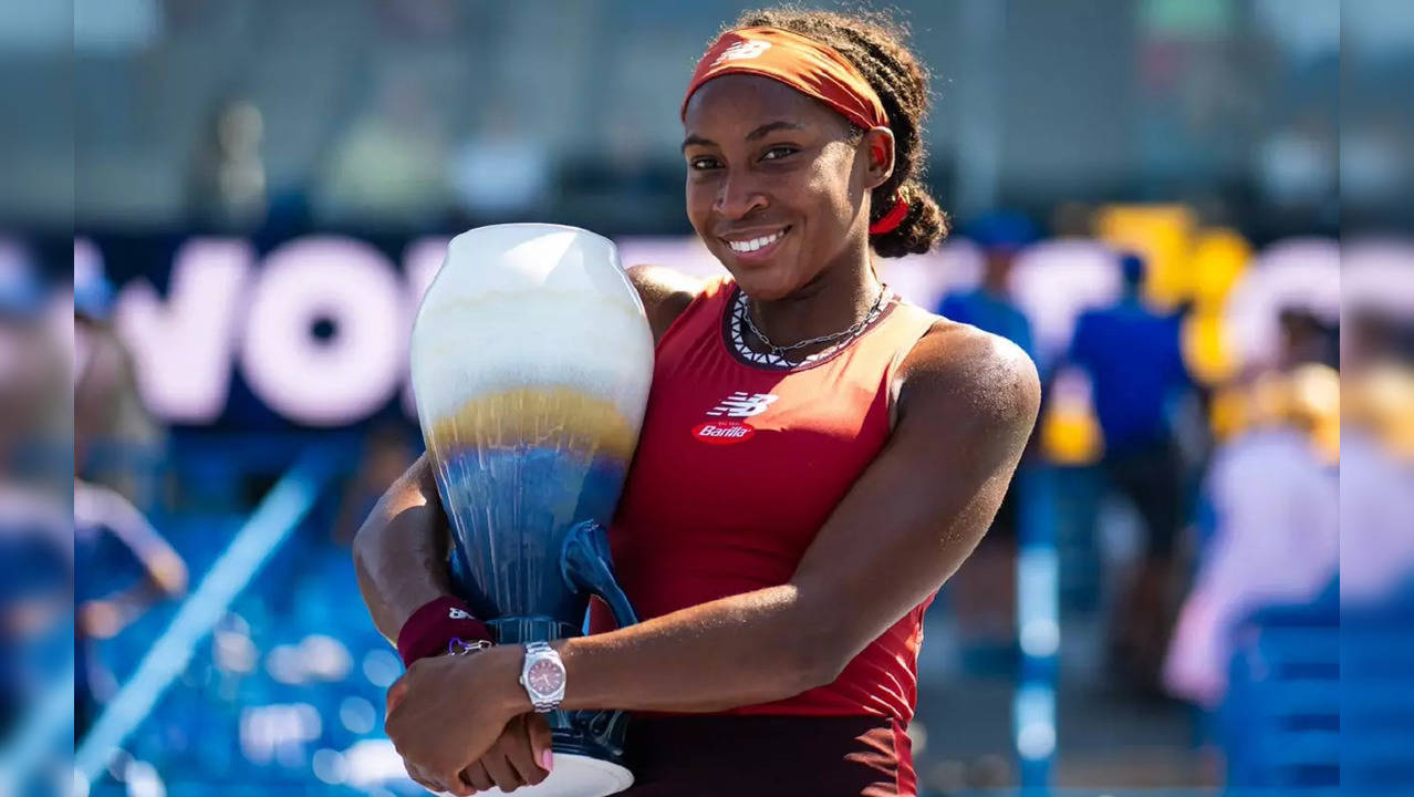 Coco Gauff Beats Karolina Muchova To Win Biggest Title Of Career In ...