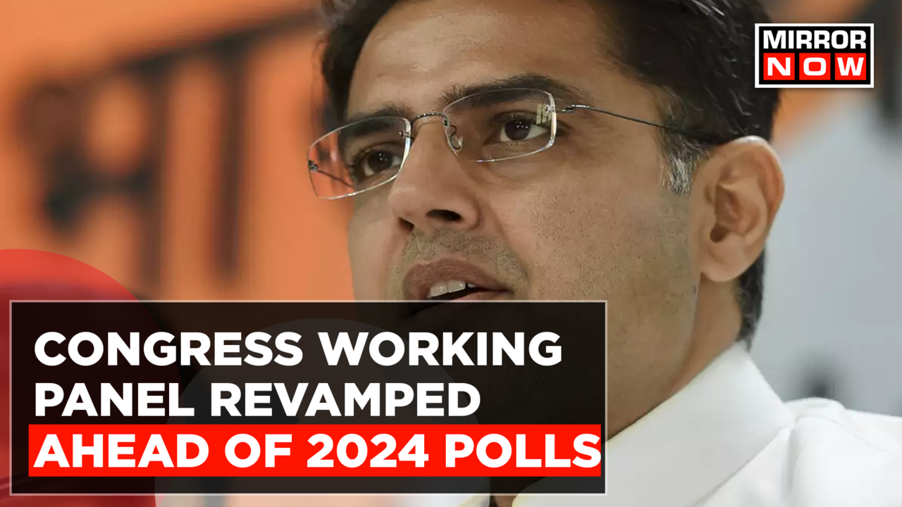 Ahead Of 2024 Polls Sachin Pilot Inducted In Congress Panel List