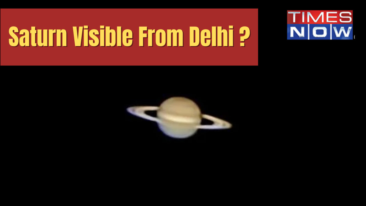 Saturn Visible From Delhi