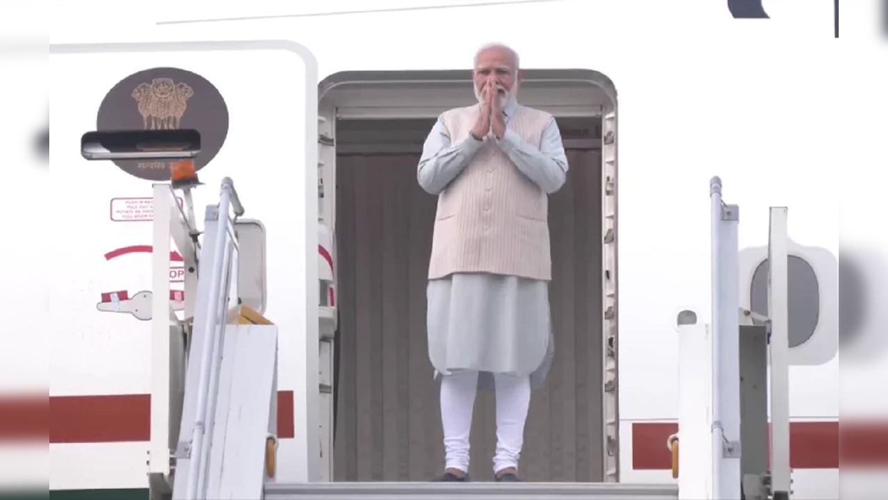 Prime Minister Narendra Modi departs for Johannesburg, South Africa