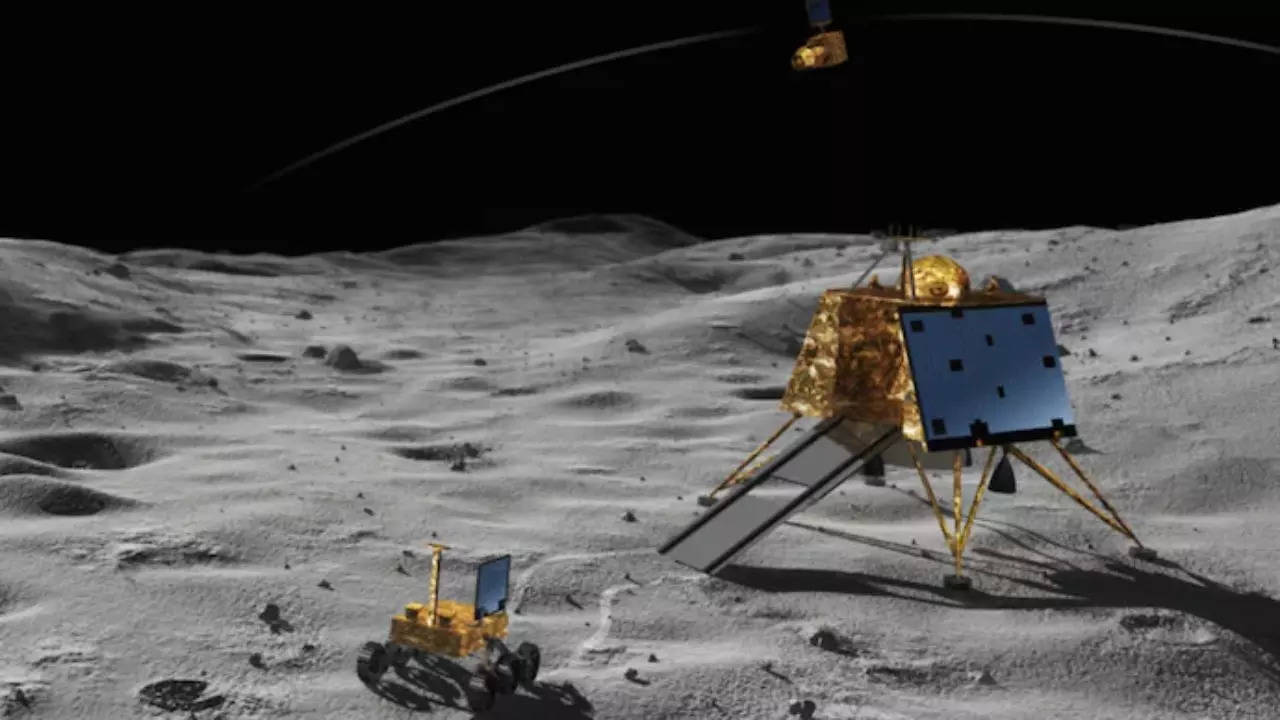 why is chandrayaan-3 landing on moon in evening