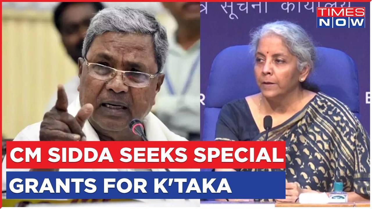 Breaking News | Karnataka Battles For Bucks | CM Siddaramaiah Writes To ...