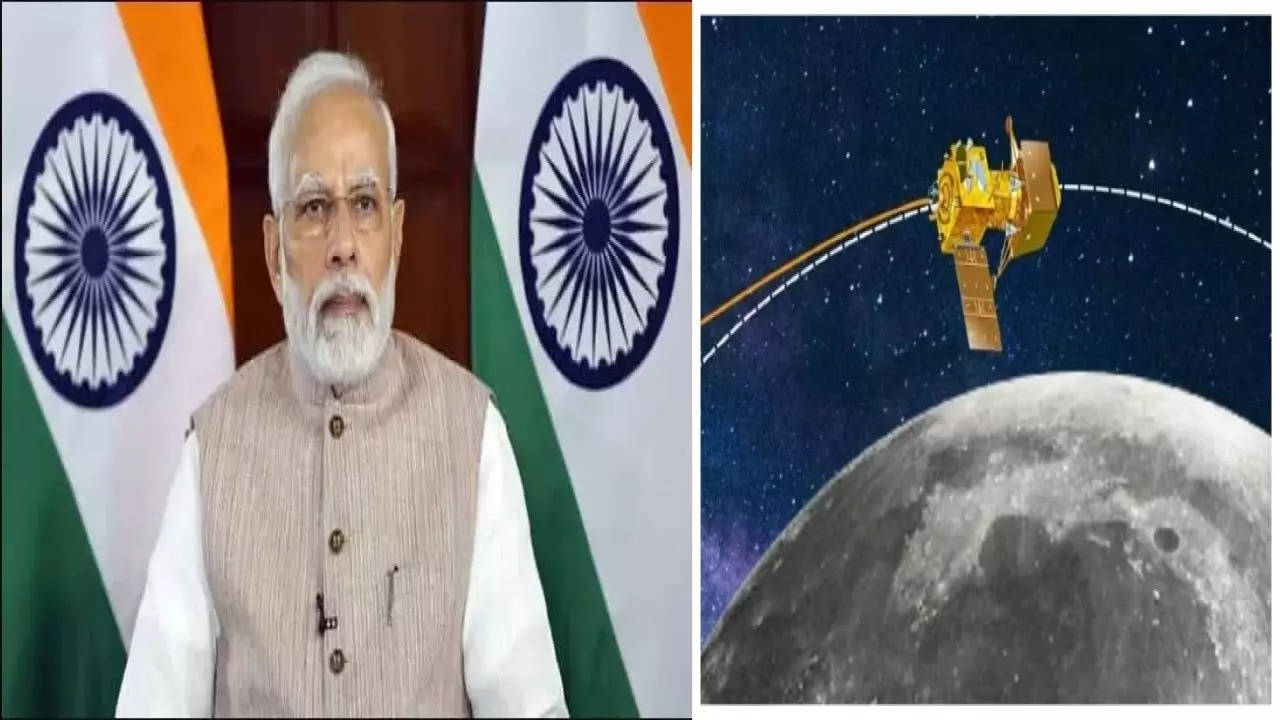 pm narendra modi will join virtually chandrayaan 3 landing event