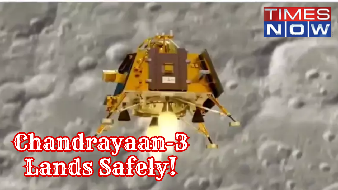 Chandrayaan-3 Lands Safely!