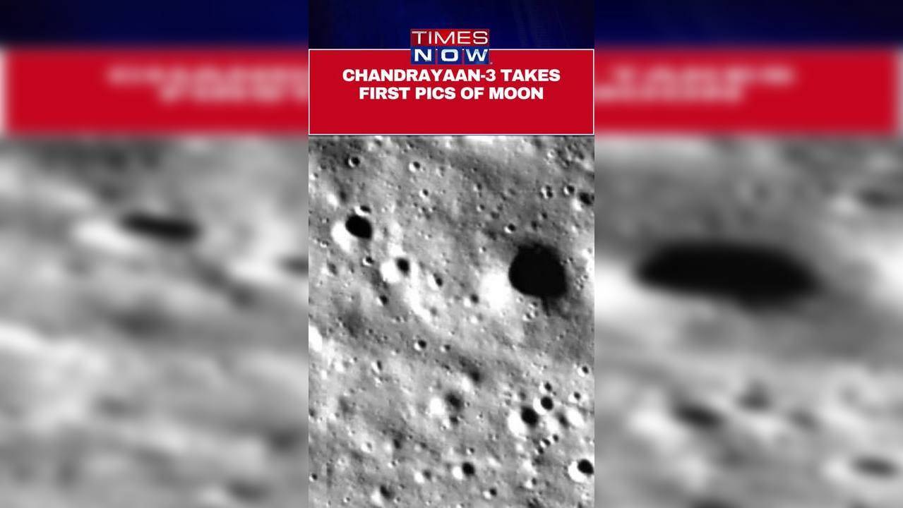 Chandrayaan-3: Lander Vikram Captures Images Of Moon Surface