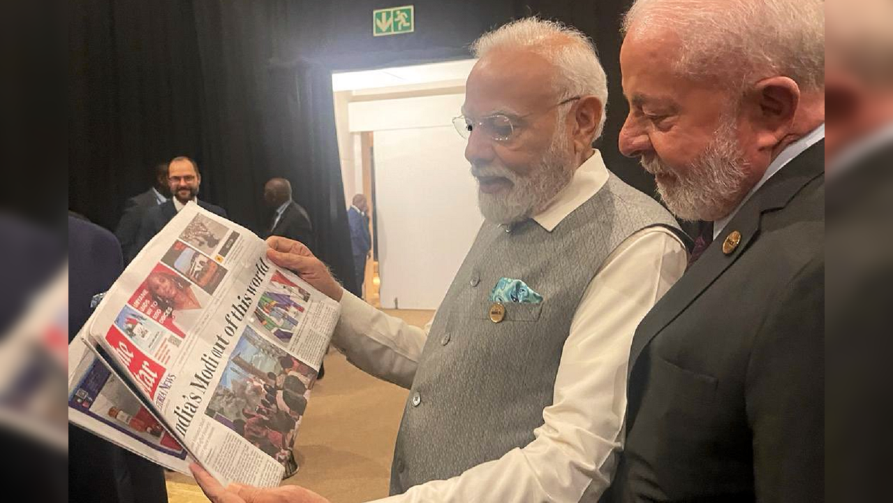 As World Hails Chandrayaan 3 Feat, EAM Jaishankar Shares Special Photo Of PM Modi At BRICS