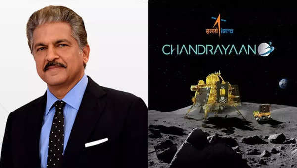 Anand Mahindra Responds Firmly to BBC Anchor's India Space Program Criticism (Images via Twitter)