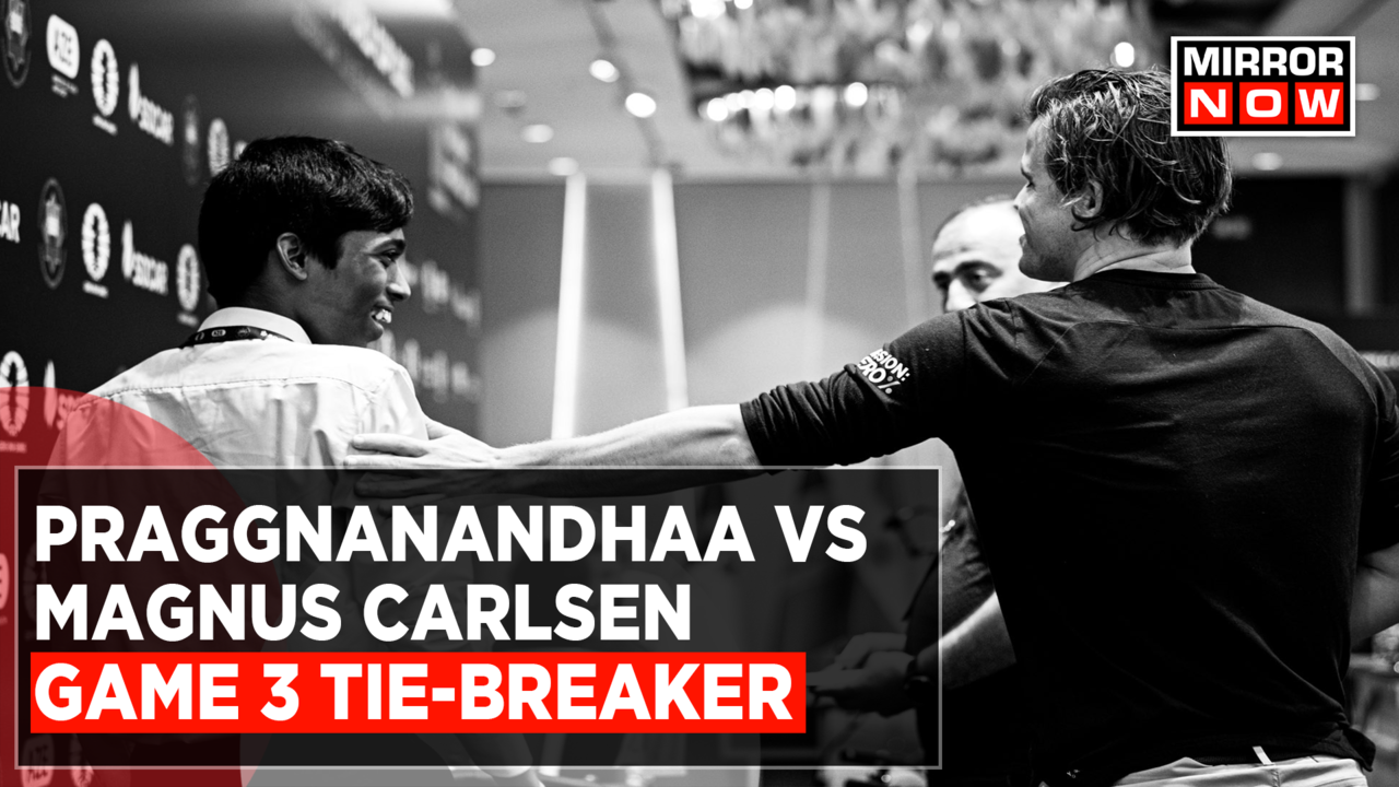 Praggnanandhaa falls in final; Magnus Carlsen wins Chess World Cup, beats  Indian wonder in tie-breaker - SPORTS - GENERAL