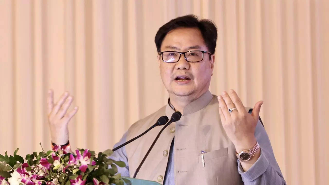 Cab Crashes Into Minister Kiren Rijiju's House