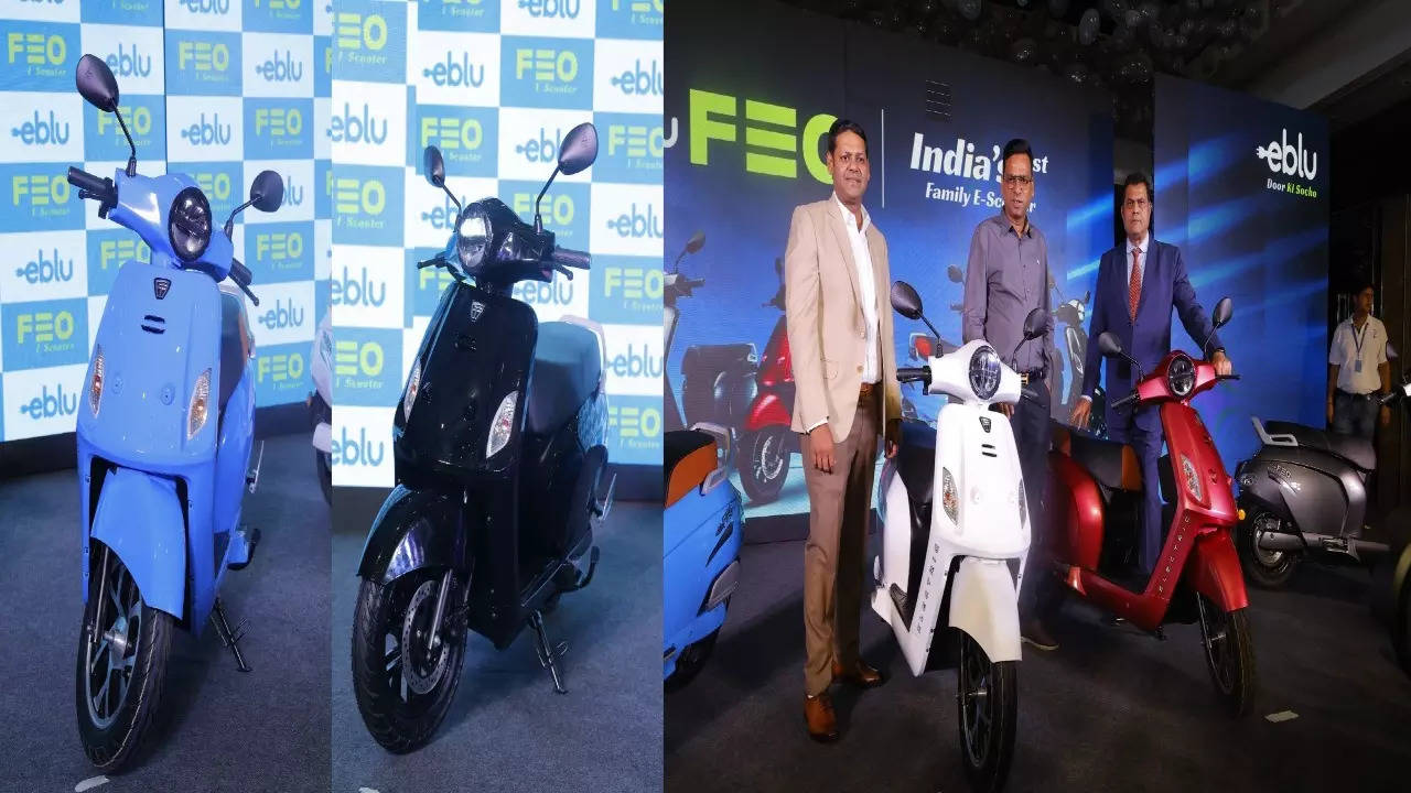 godavari electric motors launches e scooter eblu fio