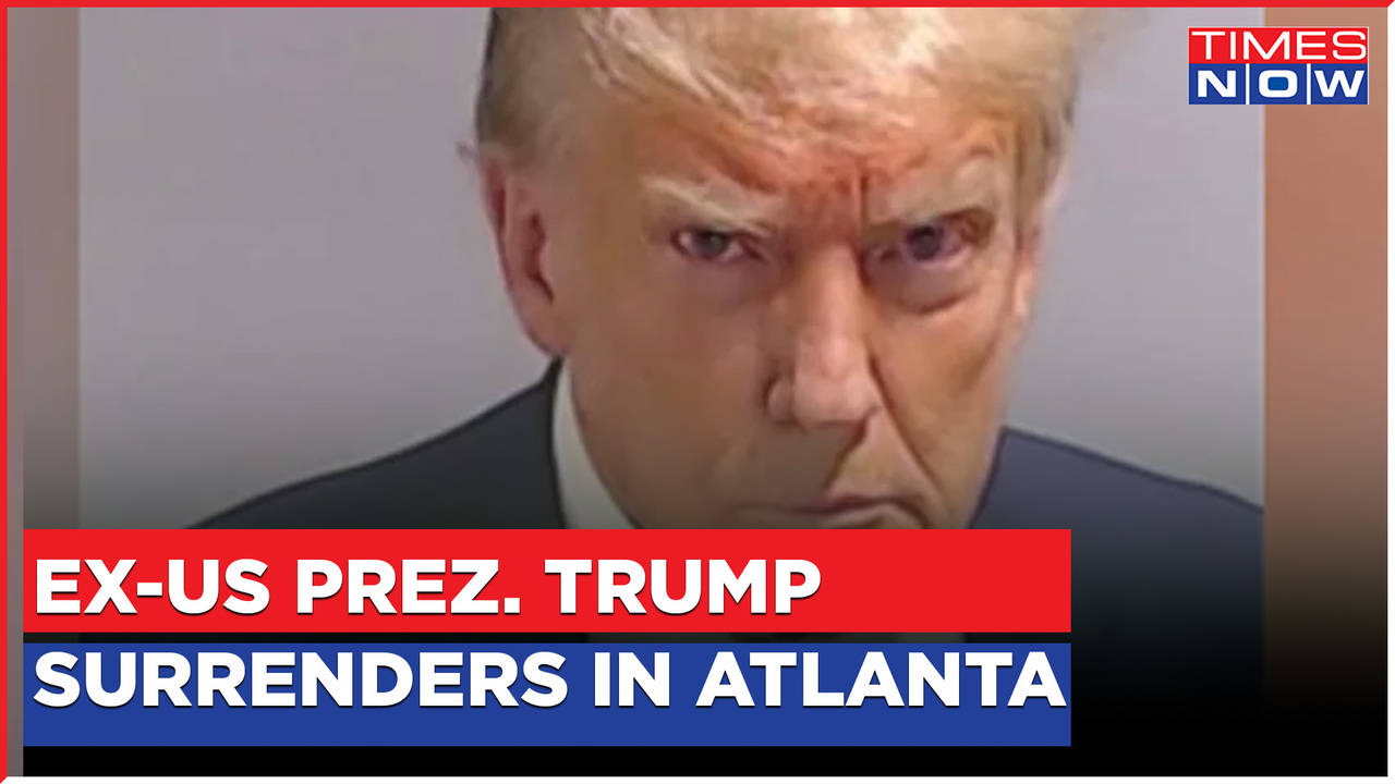 Breaking News | Ex-US President Donald Trump Surrenders In Georgia ...