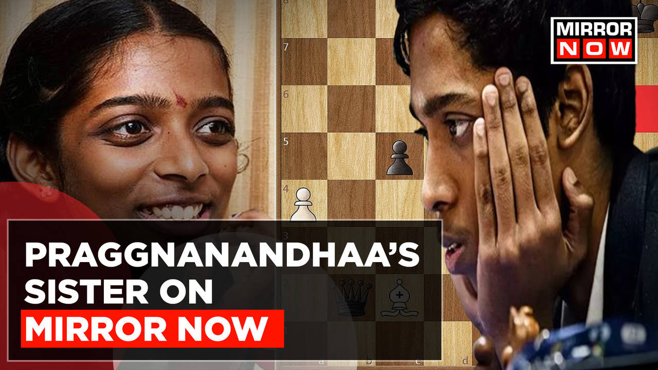 R Vaishali leaves behind tag of being 'Praggnanandhaa's sister' after  becoming India's 84th Grandmaster