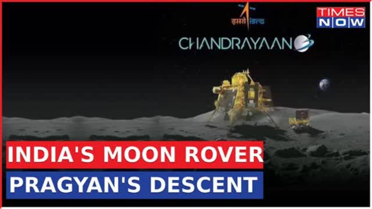 ISRO Releases Captivating Visuals As India's Moon Rover Pragyan Marks ...