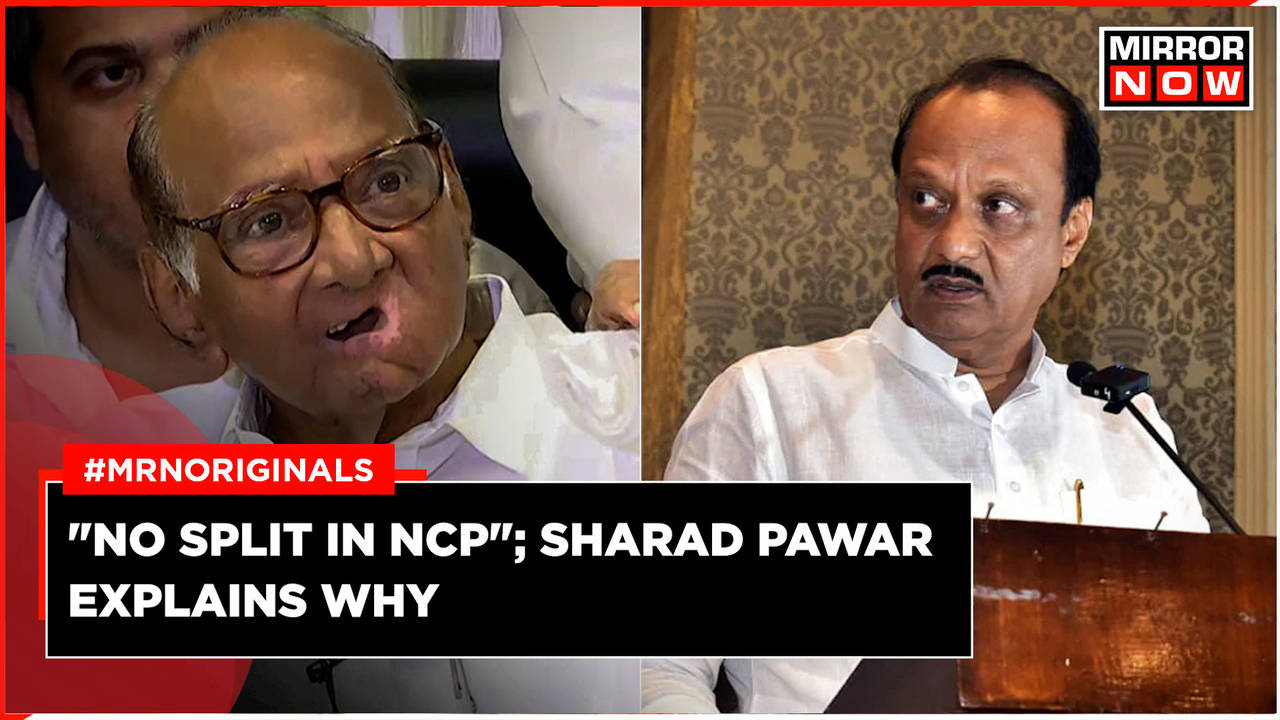 Maharashtra Sharad Pawar Denies Ncp Split Says Ajit Pawar Still A Party Leader Times Now