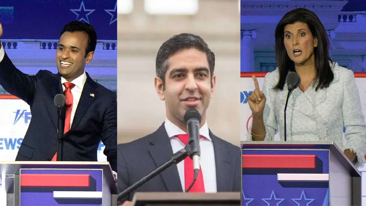 The 3 Indian-Americans Putting Up A Tough Fight Against Trump – Ramaswamy, Haley and Singh